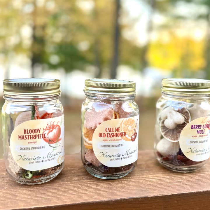 Naturista Monarch - Wholesale DIY Drink Kit - Best Sellers Kit - Old Fashioned, Bloody Mary, Berry Mule