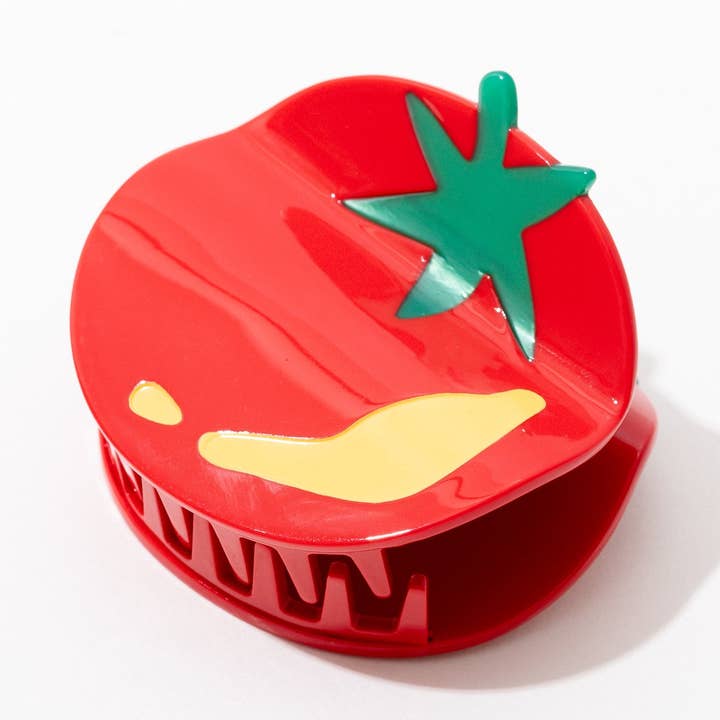 Tomato Acetate Hair Claw Clip and other Purchase Wholesale tomato clips. Free Returns & Net 60 Terms on Faire trending on Faire.