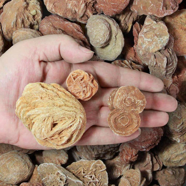 Fantasia Mining - Wholesale Spiritual Stone/Crystal - Rough Desert Roses - Morocco (1lb)