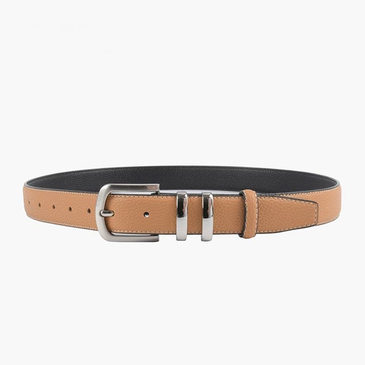 PEACH ACCESSORIES - Wholesale Belt - Women's - Silver Crown Leather Belts BEL050