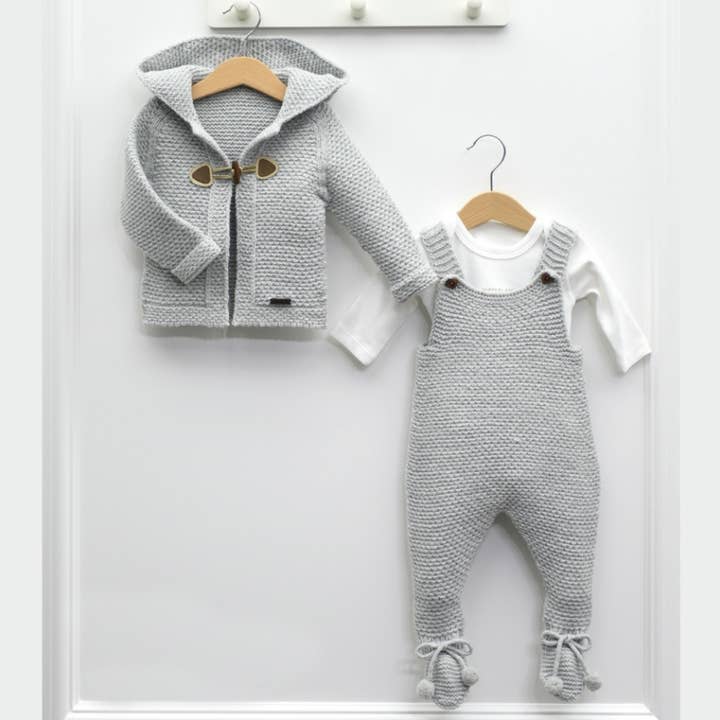 Baby Cardigan & Pullover Gift Set 3pcs by Nipperland - 6875 for wholesale by Nipperland