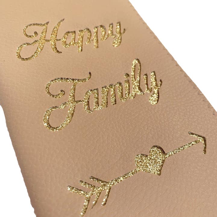 Crapaud Chou - Wholesale Book Cover - Happy Family Handmade Family Booklet Cover1