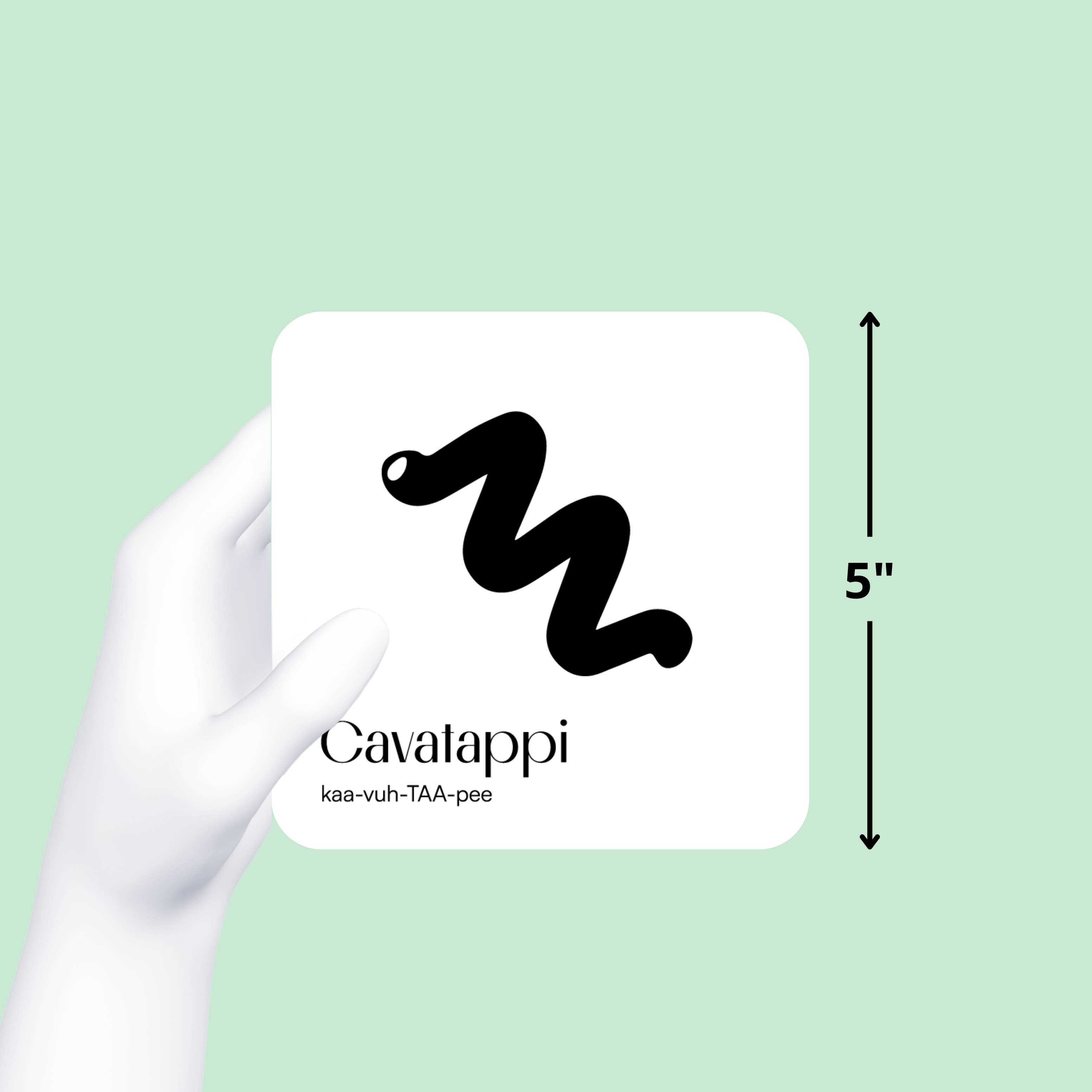 Chunky Deli - Wholesale Learning Cards - Kids & Baby - Pasta for Baby High-Contrast Art Cards8