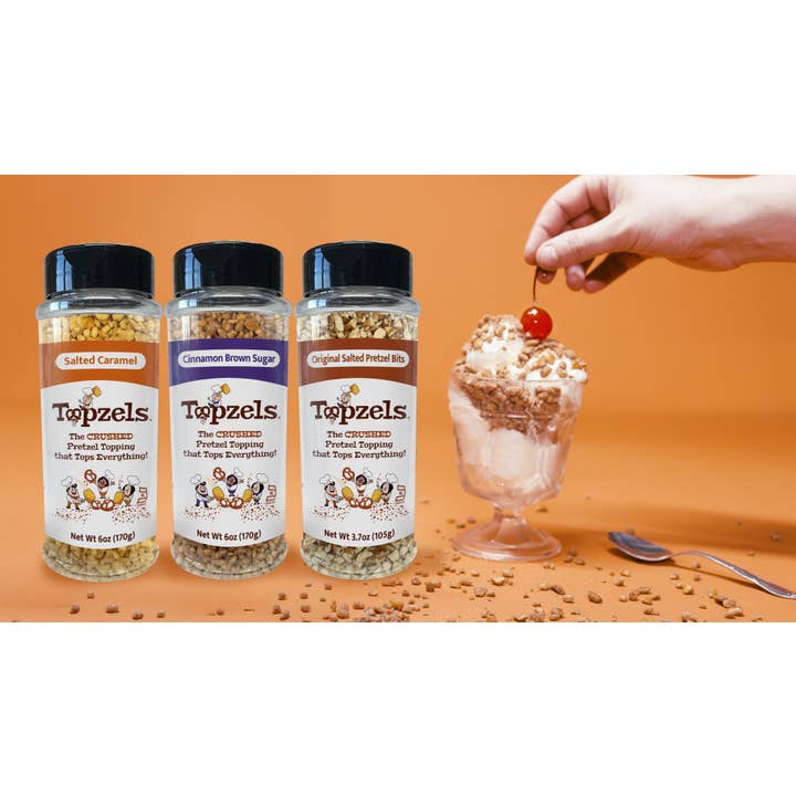 Pretzel Pete - Wholesale Salt & Pepper Mix - Topzels Original Salted Pretzel Bits