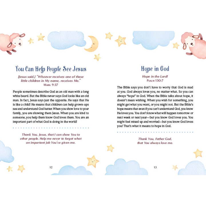 Barbour Publishing, Inc. - Wholesale Book - Kids - 3-Minute Bedtime Devotions for Little Hearts
