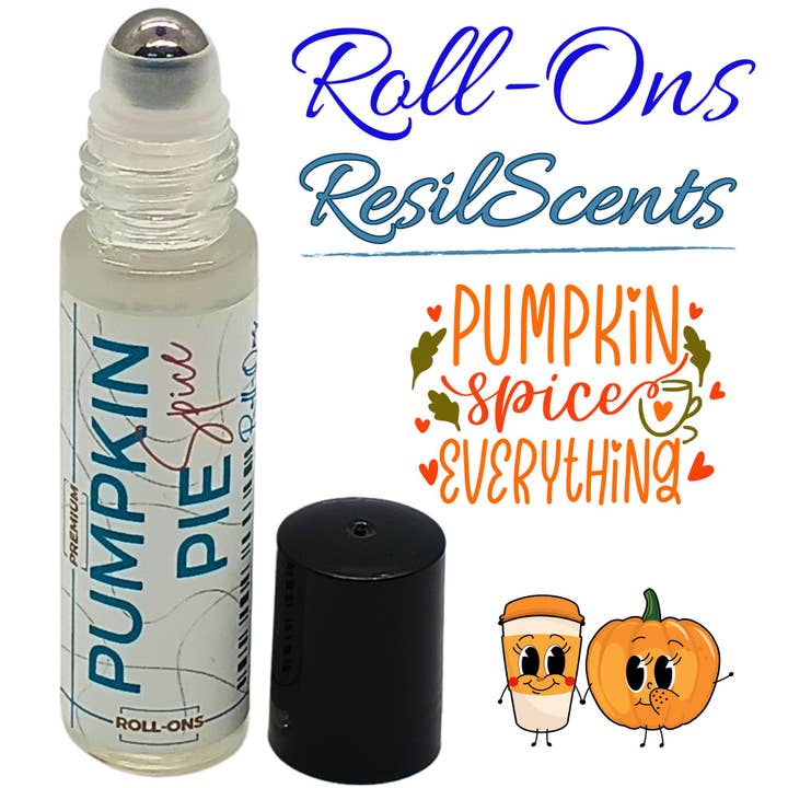 Pumpkin Pie Spice Roll-On Oil – Cozy Seasonal Aroma for wholesale by ResilScents WholeSale