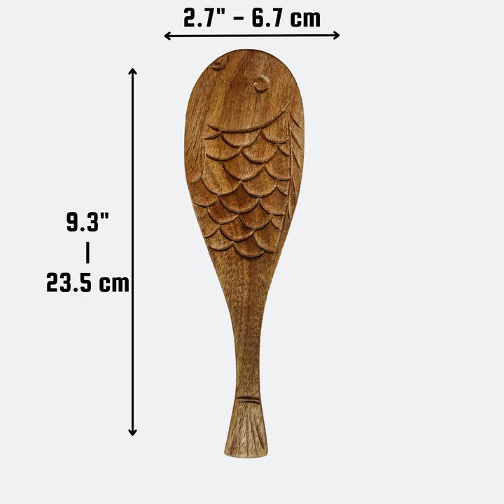 194 Craft House - Wholesale Kitchen Spoon - Handcarved Wooden Rice Spoon - Rice Paddle - Wooden Spatula1