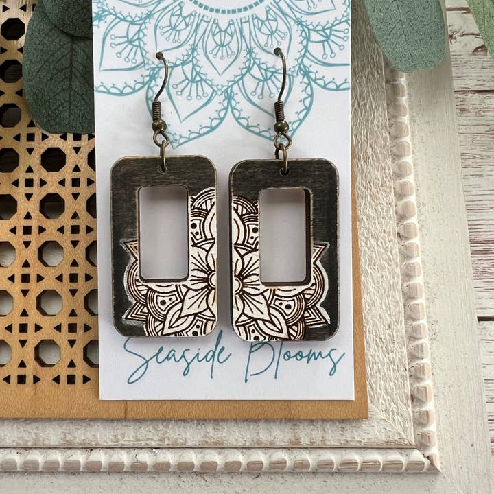 Seasideblooms - Wholesale Dangle Earrings - Hand painted3