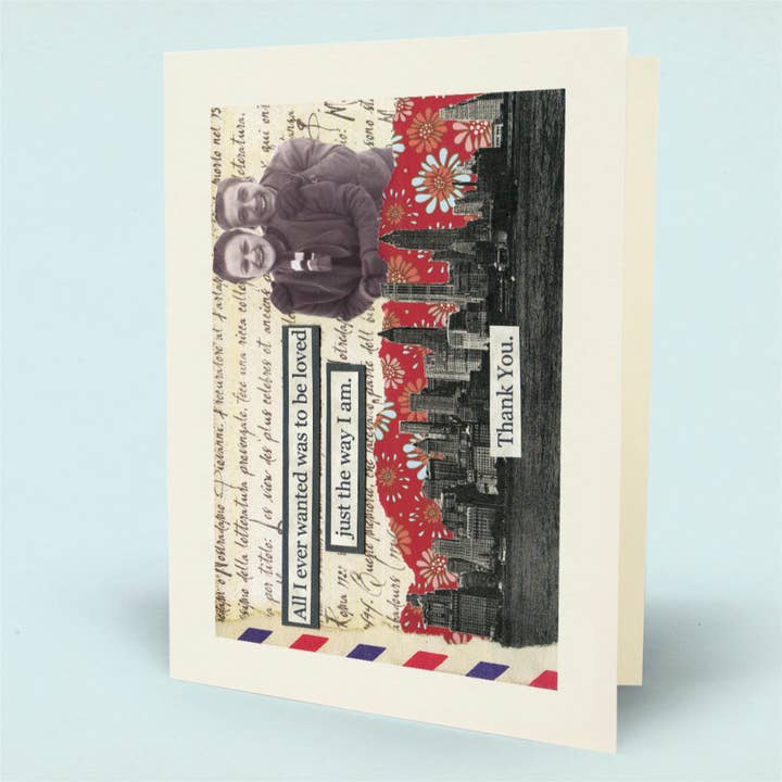 The Way I Am Card for wholesale by Mina Lee Studio