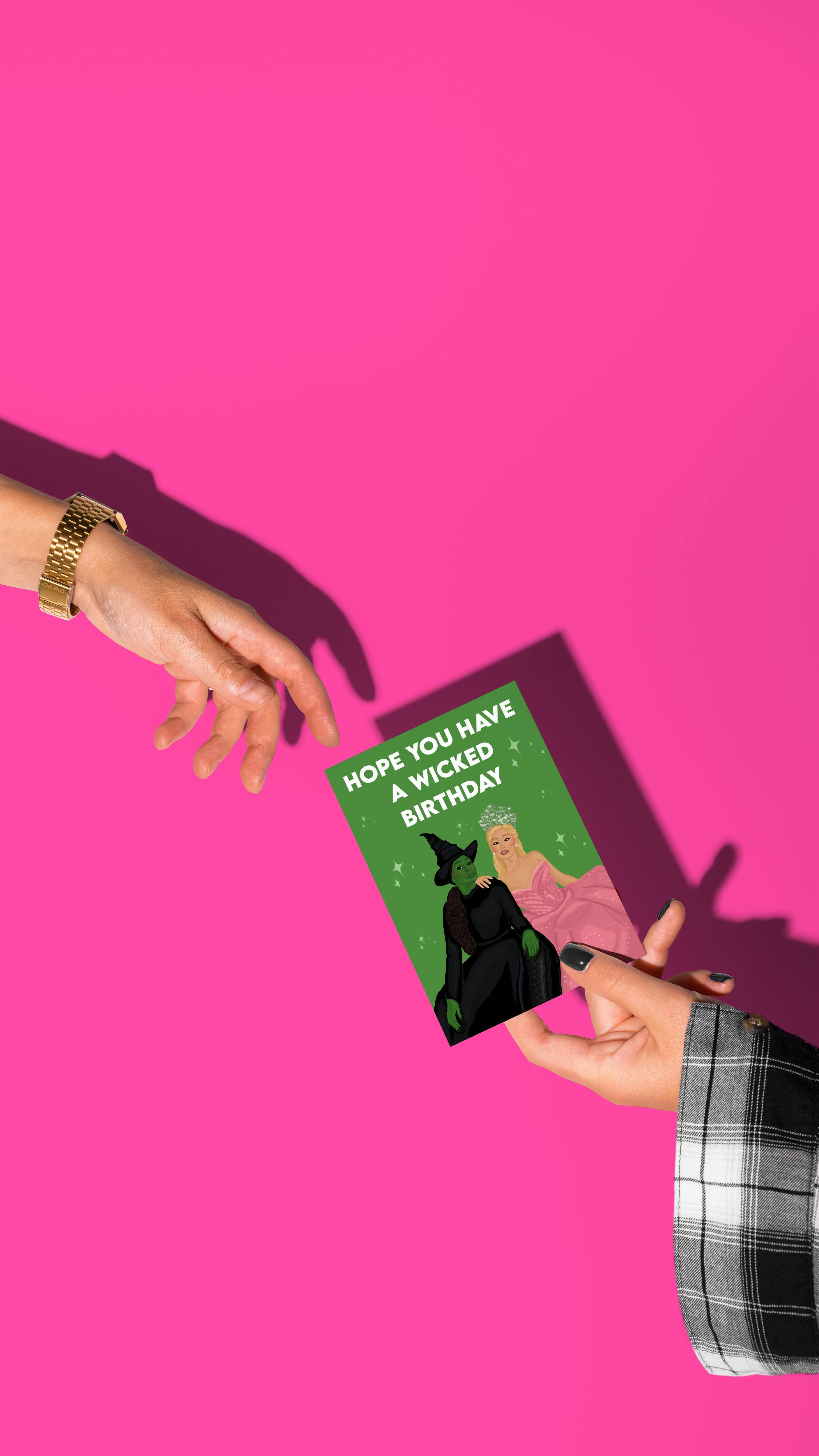 by Rosybum - Wholesale Birthday Card - Hope Your Birthday is Wicked - Wicked the Musical Card2