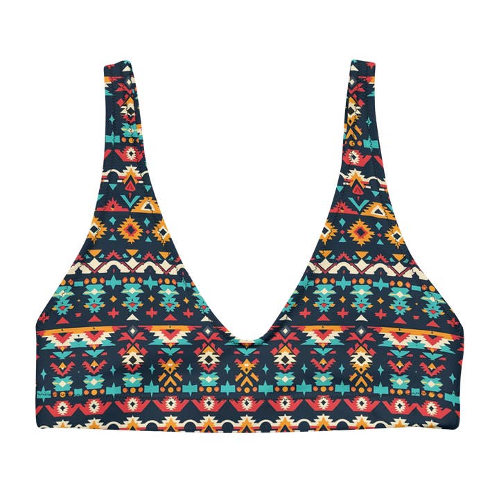 Ceremoni i öknen: En artefakt bikinitopp med hög midja för wholesale av Texas Eclipse Outfitters