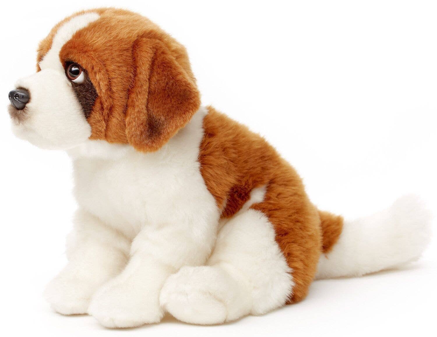Uni Toys - Wholesale Stuffed/Plush Toy - Kids & Baby - Saint Bernard sitting - 25 cm (height) - cuddly/plush toy2