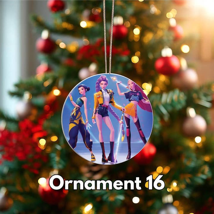 Embrova - Wholesale Ornament - K-POP Demon Hunters Ornament, Christmas Ornaments Decor16