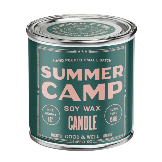 Summer Camp Candle for wholesale by Good & Well Supply Co.