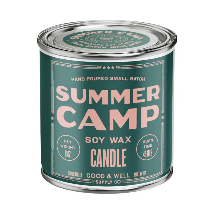 Summer Camp Candle for wholesale by Good & Well Supply Co.