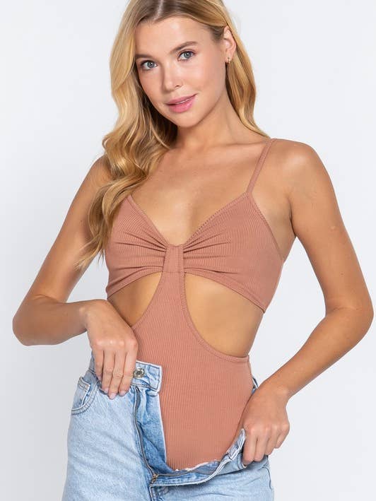 MintChoco - Vendita all'ingrosso Body - Donna - BODY CAMI CON DETTAGLIO FIOCCO0