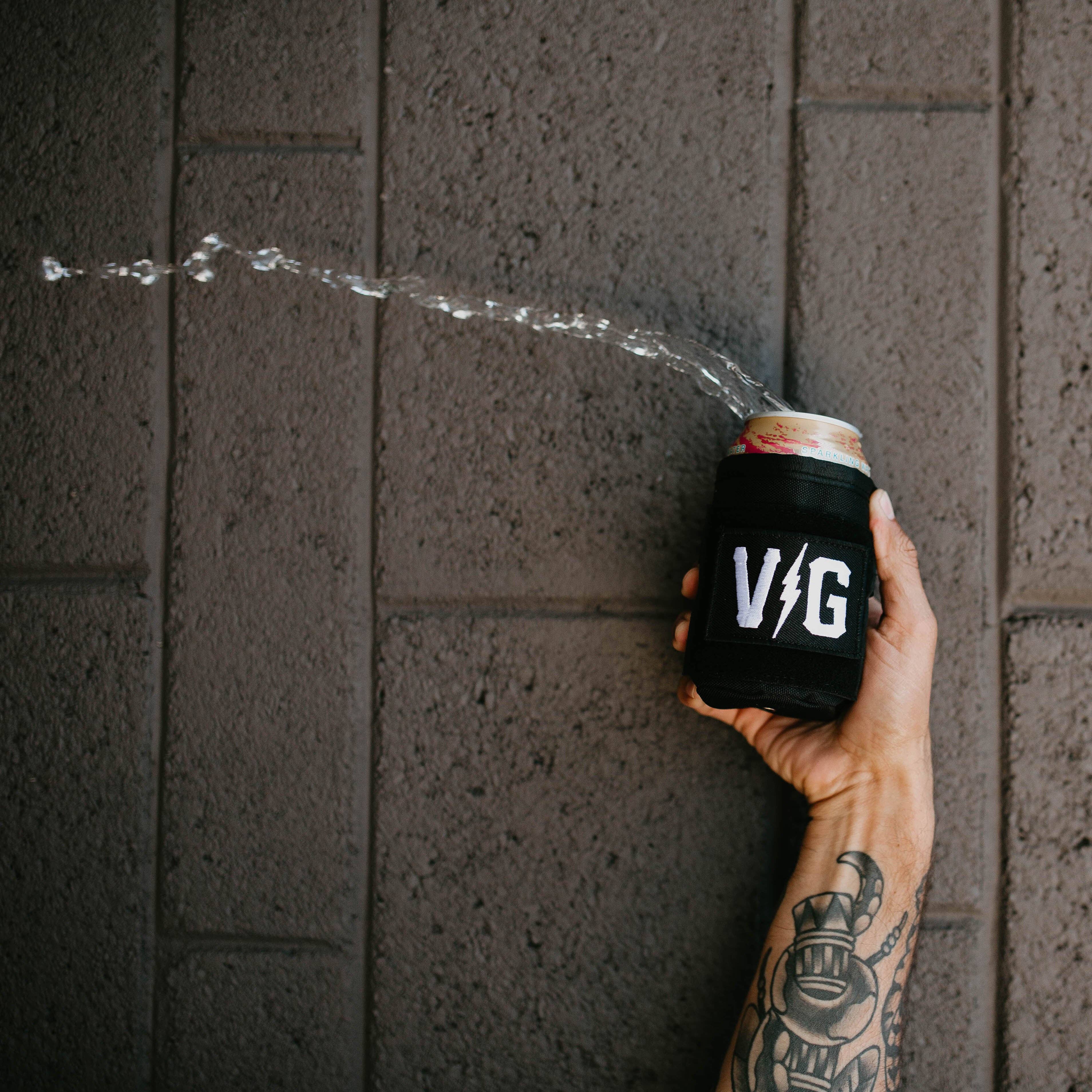 Black Bolt Classic Tactical Coozie for wholesale on Faire8