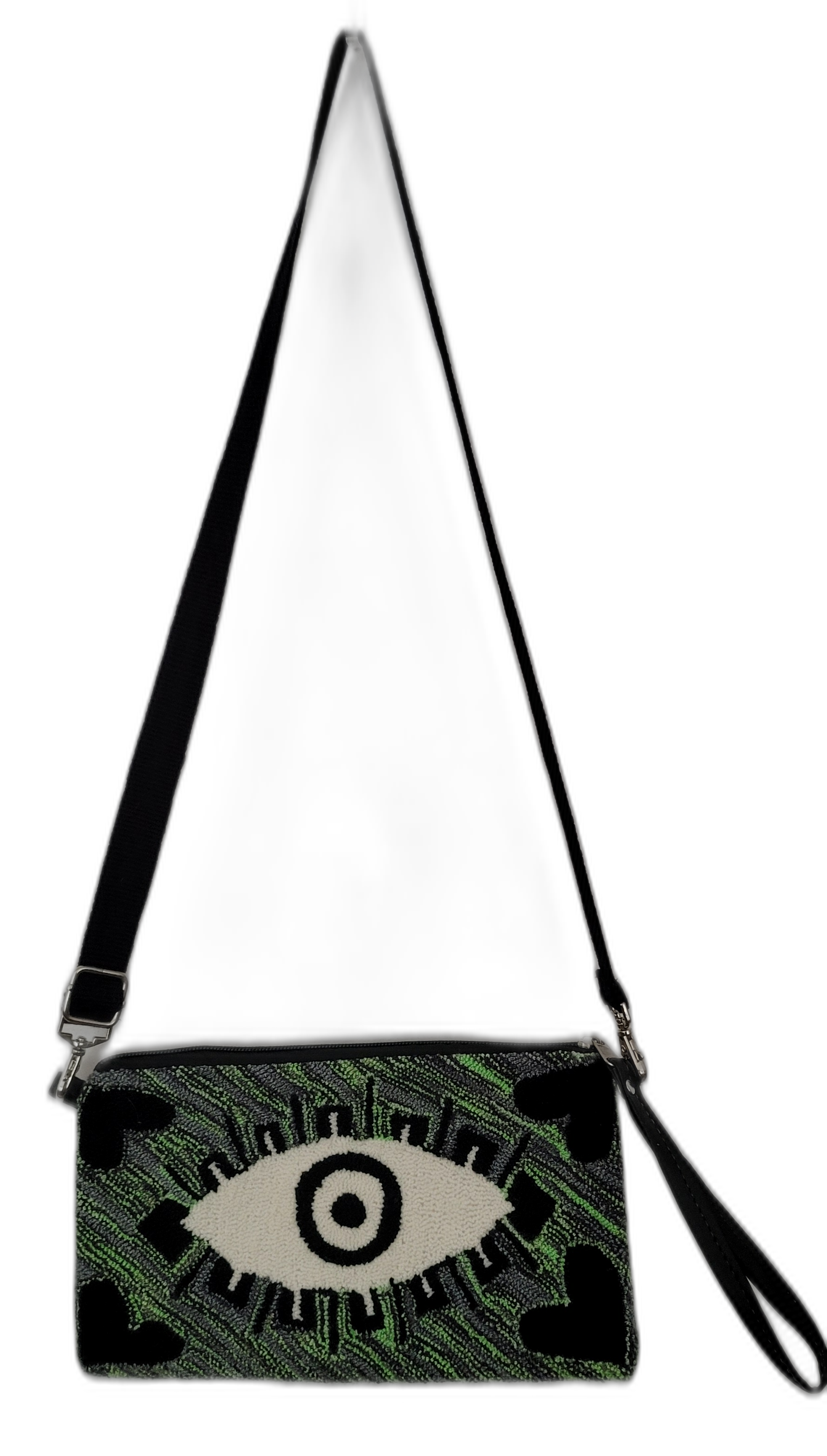 Wuitusu - Wholesale Crossbody Bag - Women's - Sevyn Handmade Wayuu Punch-needle Adjustable Purse0