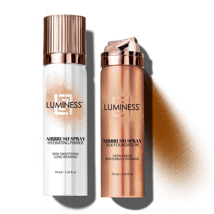 LUMINESS - Wholesale Face Makeup Primer - Airbrush Spray Silk Foundation & Hydrating Primer Kit42