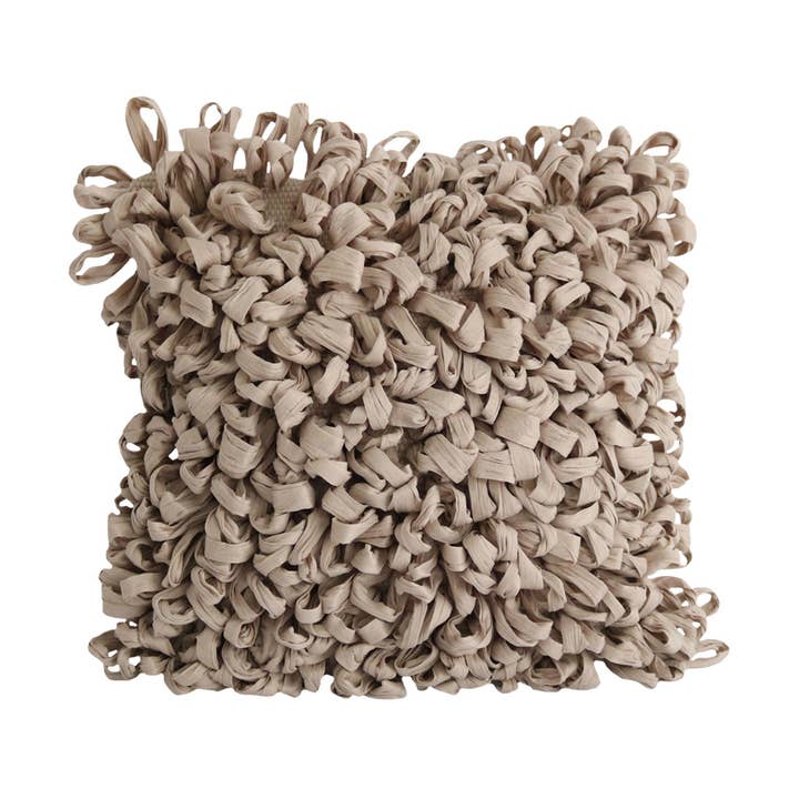 Coussin de décoration avec housse MOLEDO - 40 x 40 cm, Camel2 pour la vente par Haims Porto