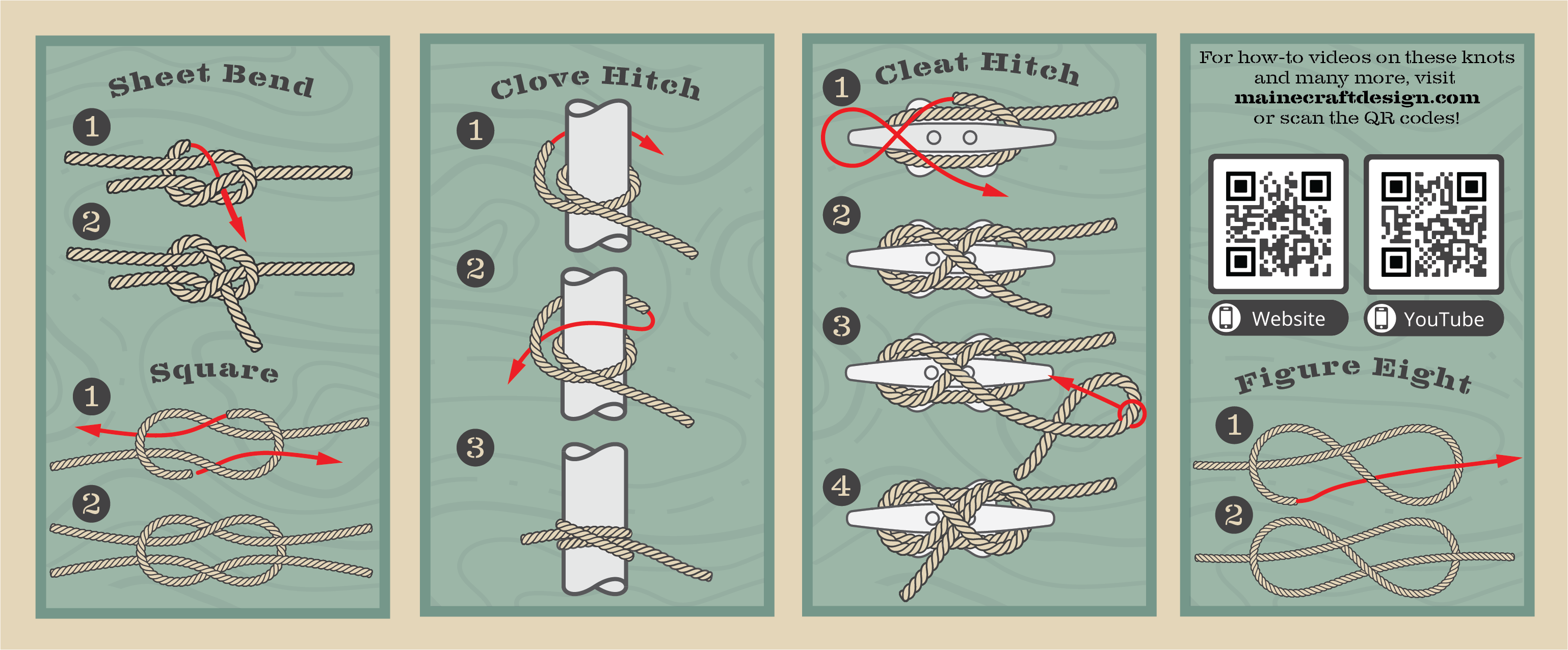 Maine Craft Design - Wholesale DIY Craft Kit - Essential Knot Tying Kit7