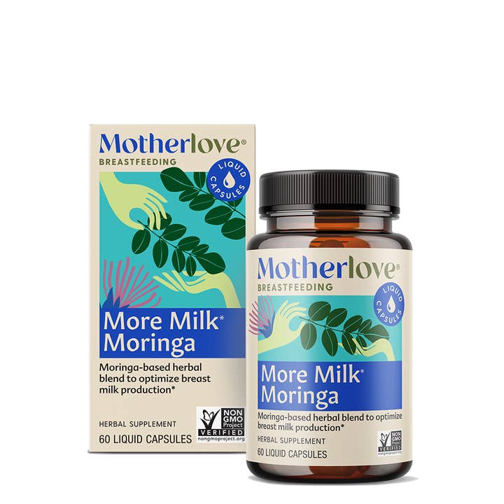 More Milk Moringa Capsules for wholesale by Motherlove
