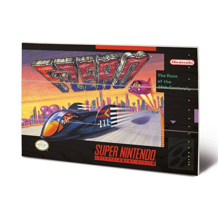 Super Nintendo (F-Zero) 20 x 29,5 cm para venta al por mayor de Pyramid International
