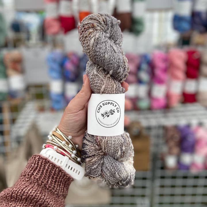 CMS Supply Co - Wholesale Yarn - Foggy Shores Colorway - Artisan Dyed Yarn - Multiple Bases2