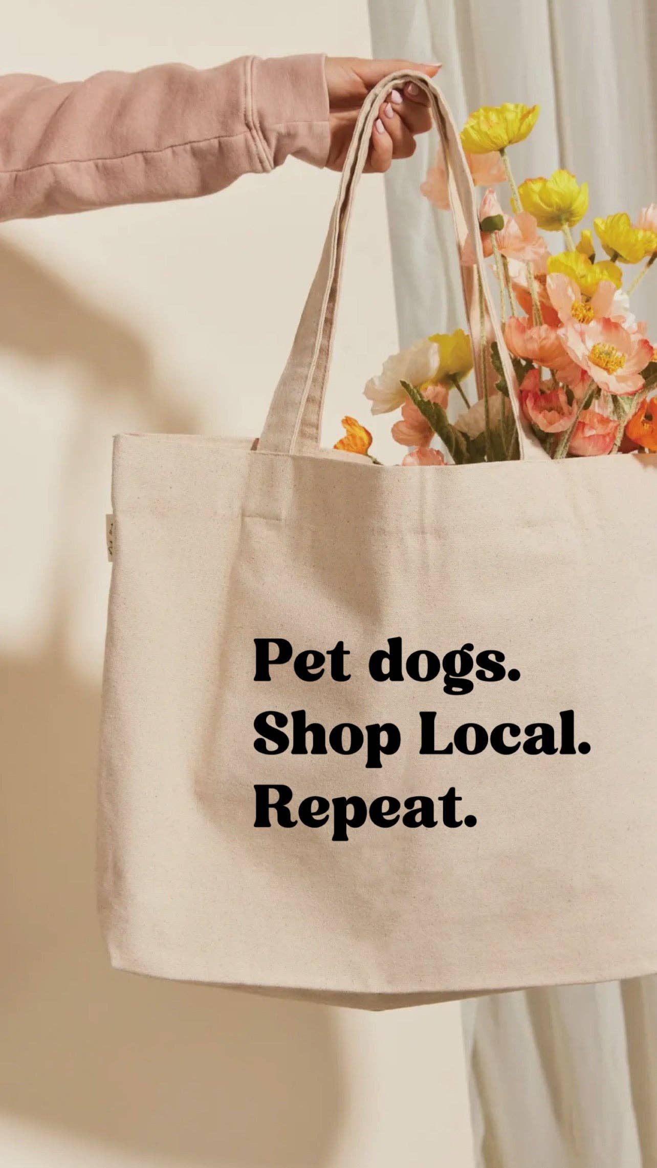 Ruff N' Fluff - Wholesale Tote Bag - Women's - Pet Dogs Shop Local Tote2