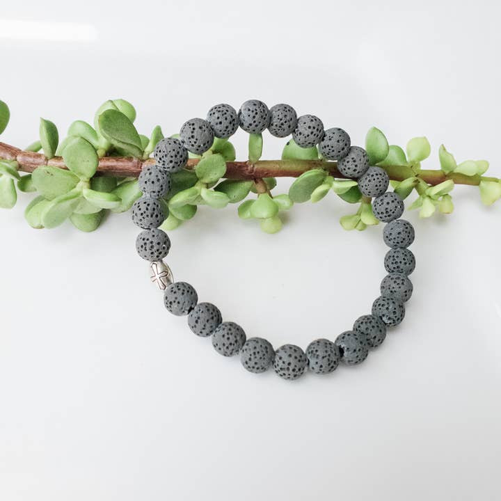Lava Stone Bracelet for wholesale by BellaChel Jeweler