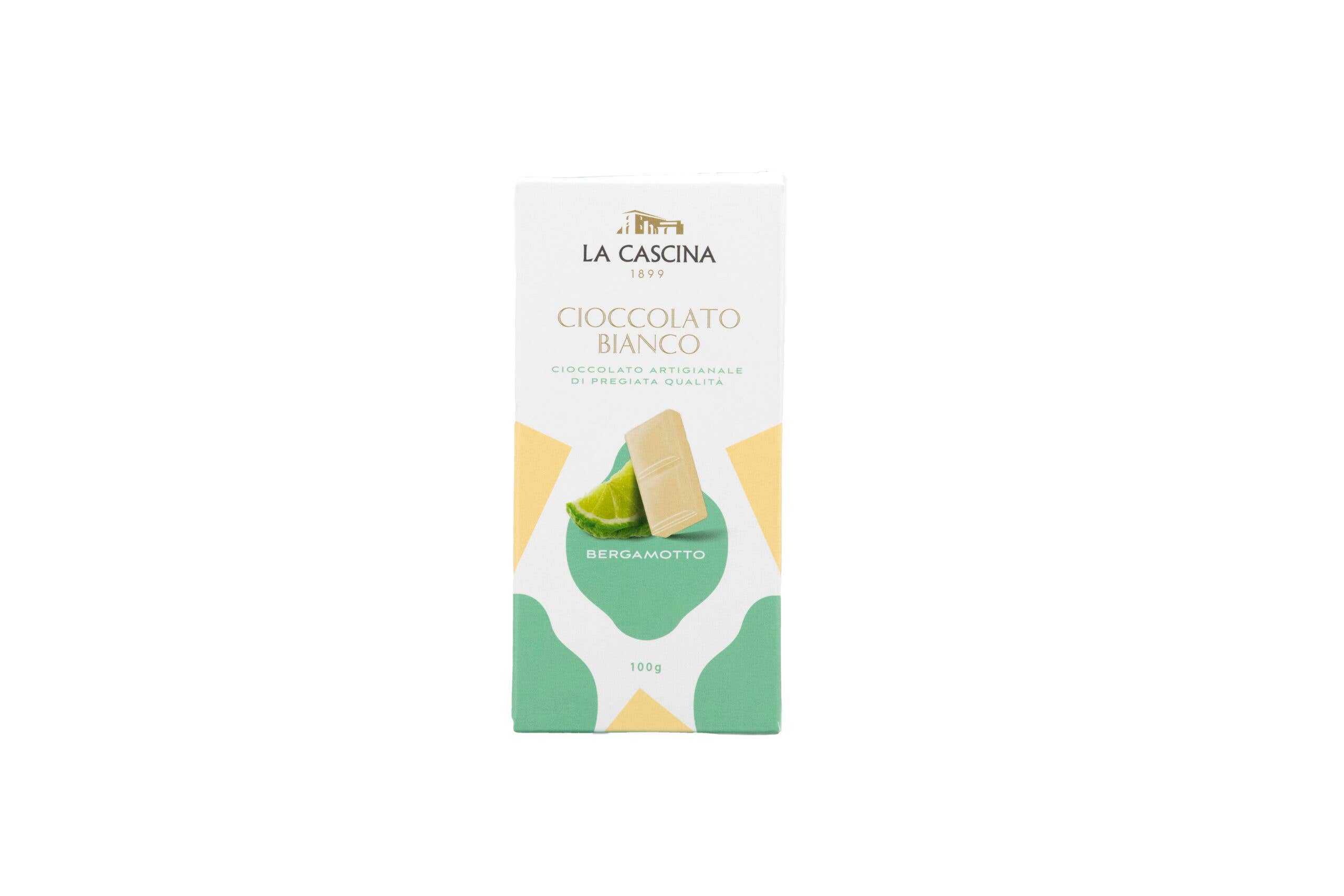 La Cascina 1899 - Wholesale Chocolate Bar - Bergamot White Chocolate Bar 100g
