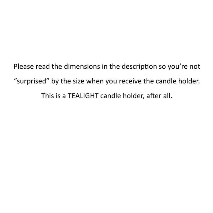 Slightly Askew Art - Wholesale Candle Holder - Eco-Friendly Epoxy Resin Rainbow Alcohol Ink Candle Holder1