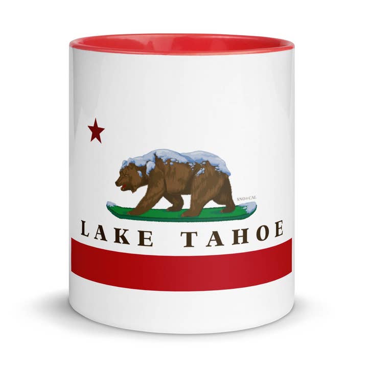 Lake Tahoe CA Mug for wholesale by Sno*Cal
