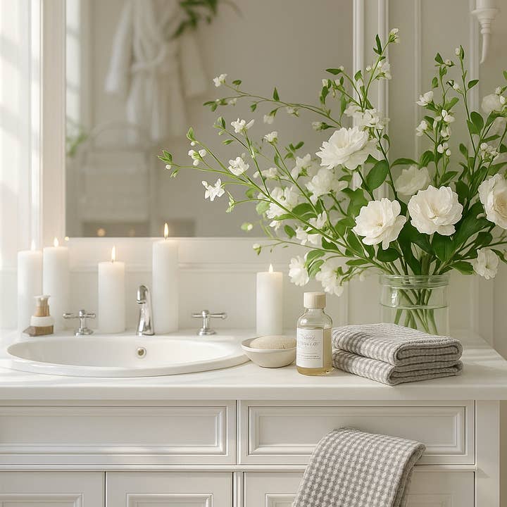 Mama and Tochter - Wholesale Hand towel - 100% Organic Cotton Rustic Waffle Tea/Hand Towel - Lt Grey4