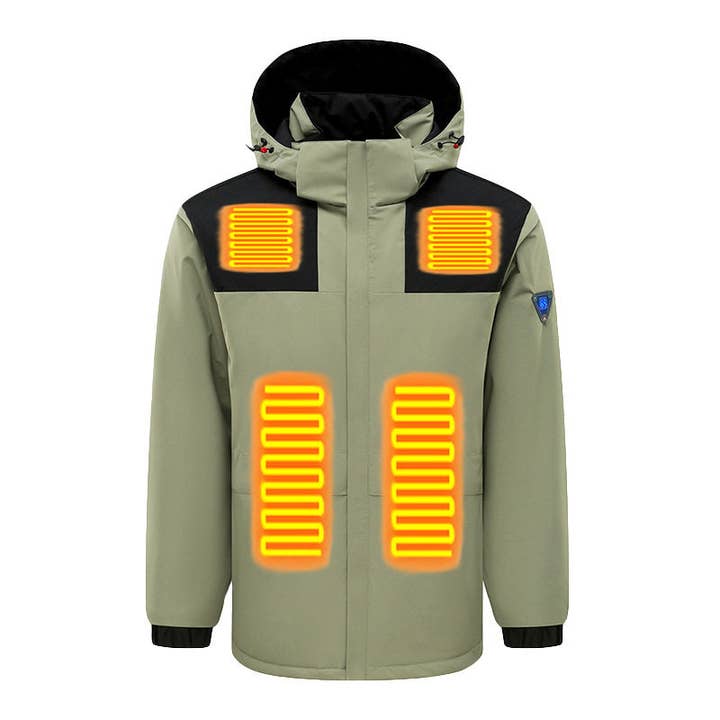 Winter Smart Heating Jacket For Men Women Outdoor Activities for wholesale by kycozy