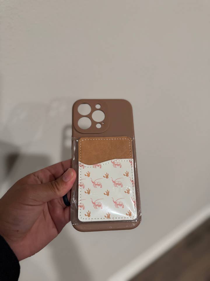 Shrimp Slim stick-on Wallet for wholesale by Canys & Co