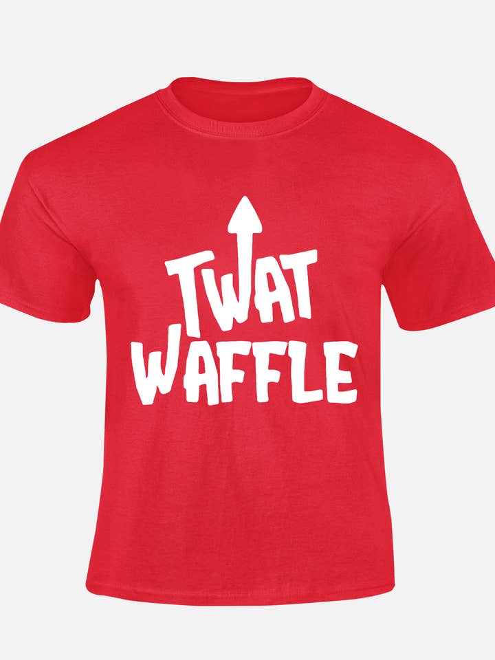 IALD - Wholesale Screen Printed T-Shirt - Unisex - Adult Round Neck T-Shirt | Twat Waffle2