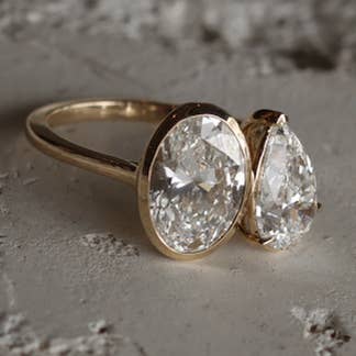 Whxte Atelier - Wholesale Engagement Ring - THE TOI ET MOI ENGAGEMENT RING