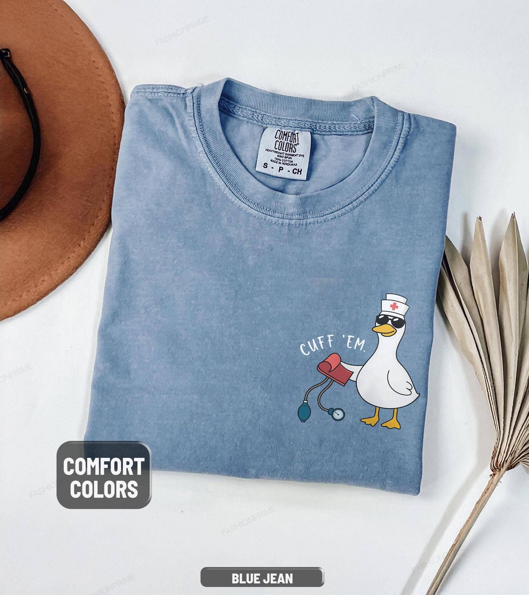 Glaime - Wholesale T-Shirt (Graphic) - Women's - Funny Comfort Colors Nurse Shirt, Goose Nurse Sweatshirt1