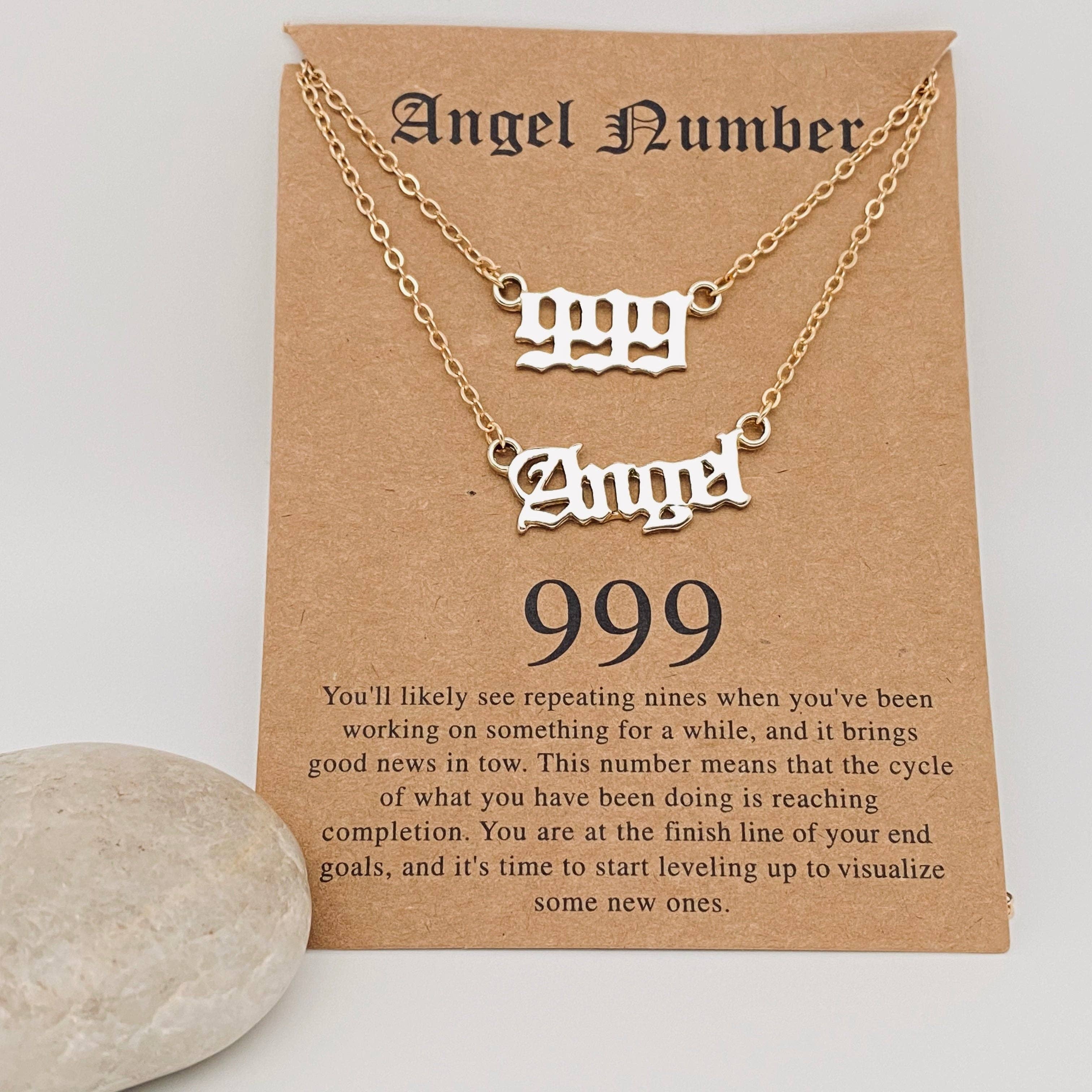 Mio Queena - Wholesale Pendant/Charm Necklace - Angel Lucky Number 1-9 Combination Necklace8