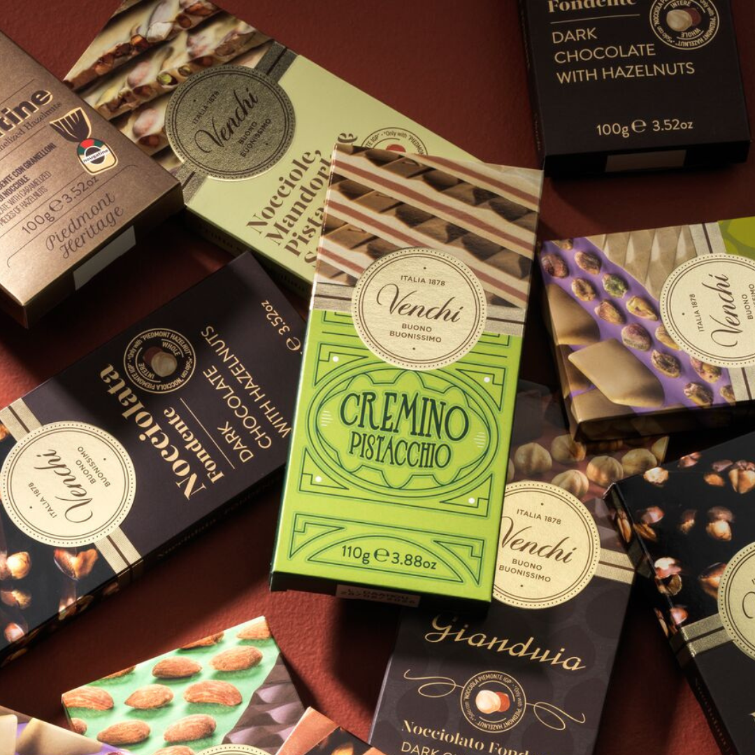 Venchi - Wholesale Chocolate Bar - Pistachio Cremino Layered Chocolate Bar - Italian Chocolate6