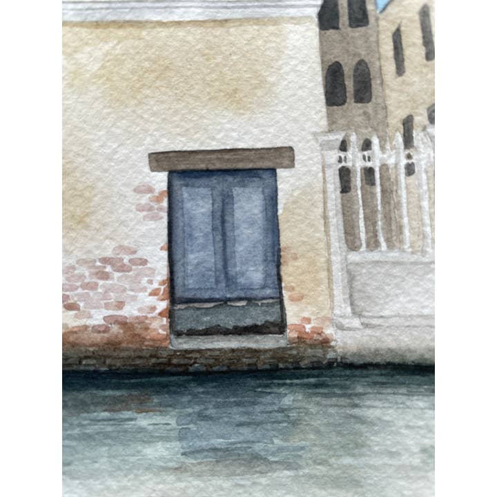 The Campbell Creative - Wholesale Art Print - "Carmini" - Venice Watercolor Print2