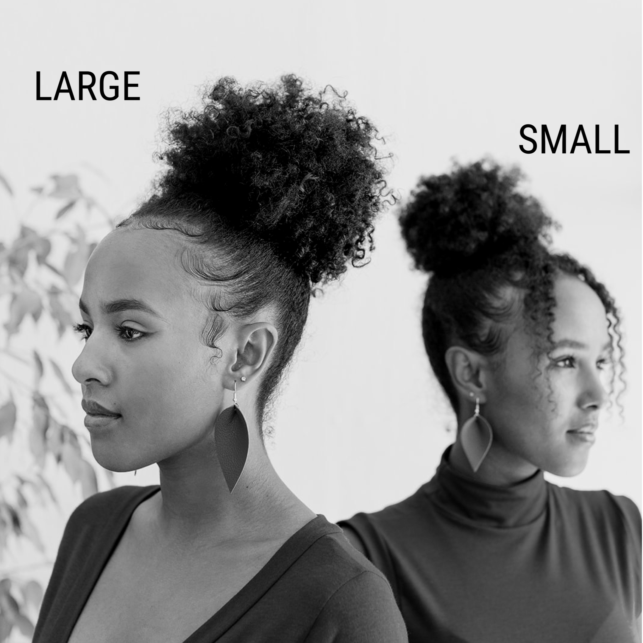 Whitebirch Handmade Goods - Wholesale Dangle Earrings - Burgundy Leather Leaf Earrings3