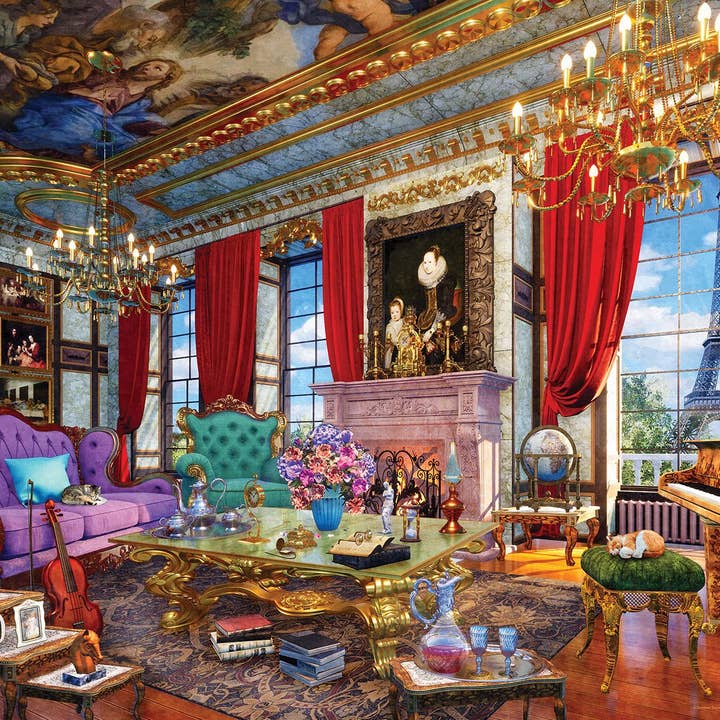 Puzzle 1000 pièces Palace in Paris pour la vente par Springbok Puzzle