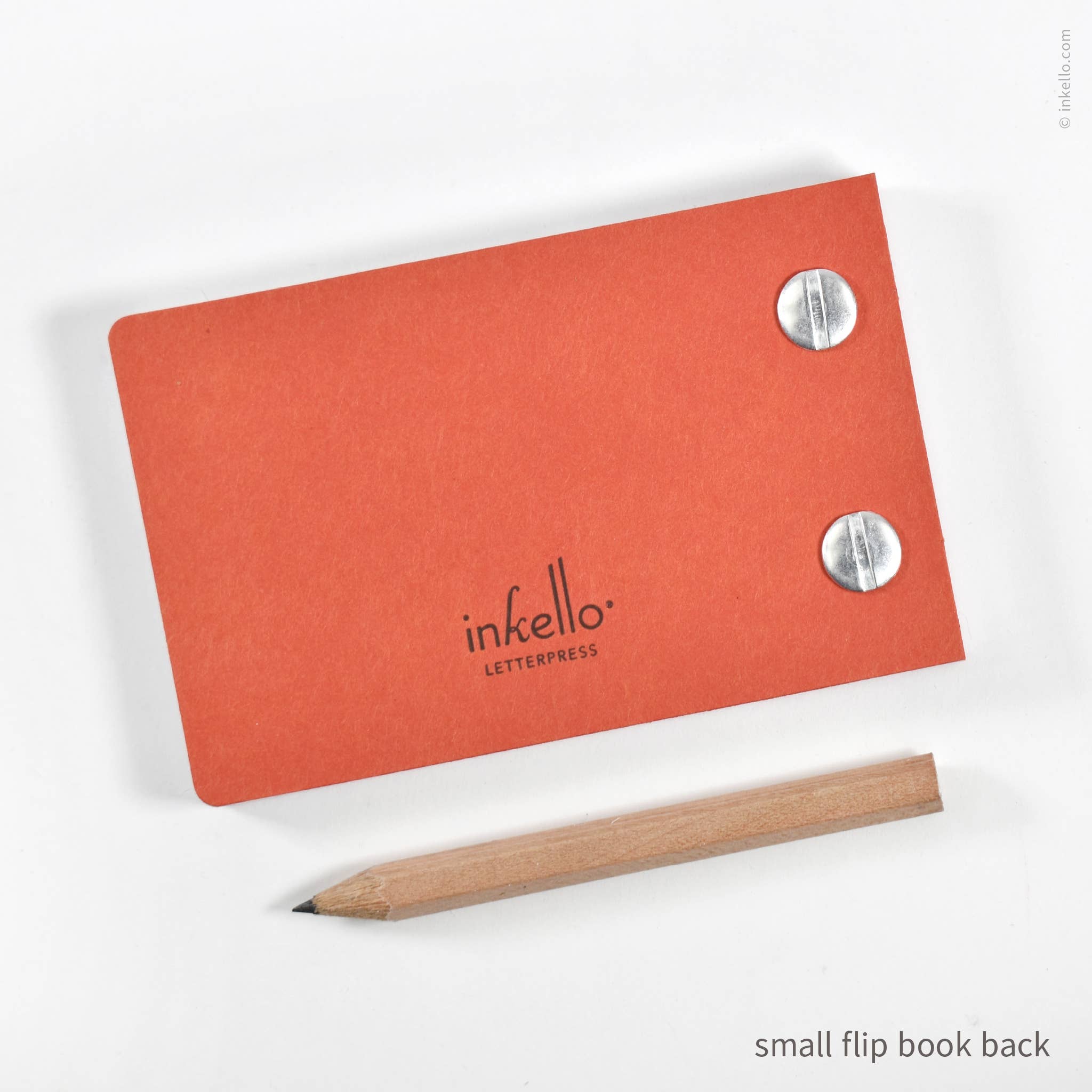 Inkello Letterpress - Wholesale Sketchbook/Sketchpad - Draw-Your-Own Flip Book + Pencil (#316)4