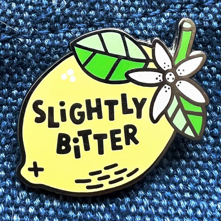 Schattige Grappige Citroen Emaille Speld - Licht Bitter voor wholesale door ShangDaili