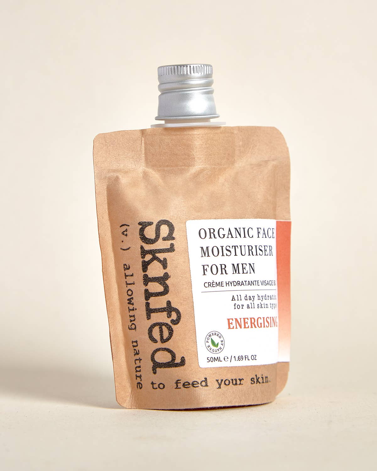 Sknfed – wholesale Facial moisturiser – Men's – Organic Face Moisturiser For Men - Energising3