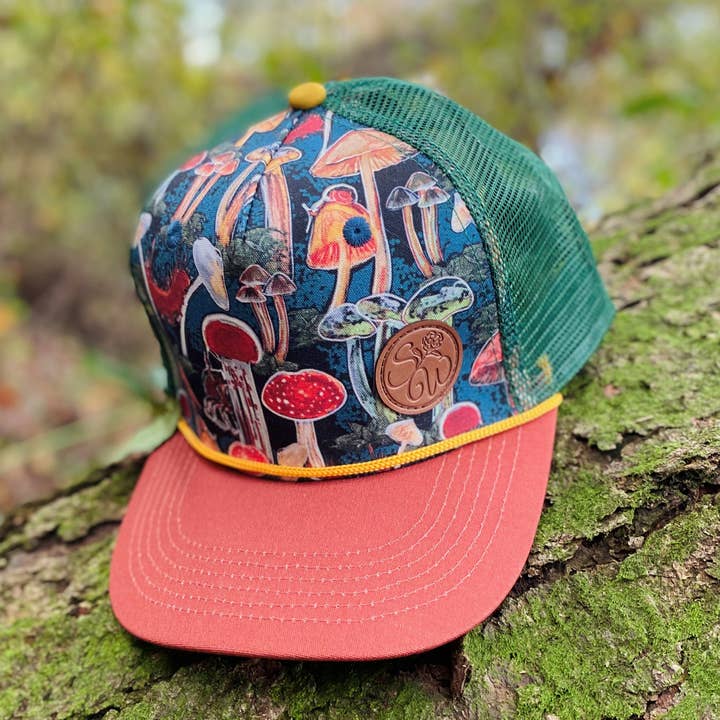 Mush Love Recycled Trucker Hat for wholesale by Sipsey Wilder