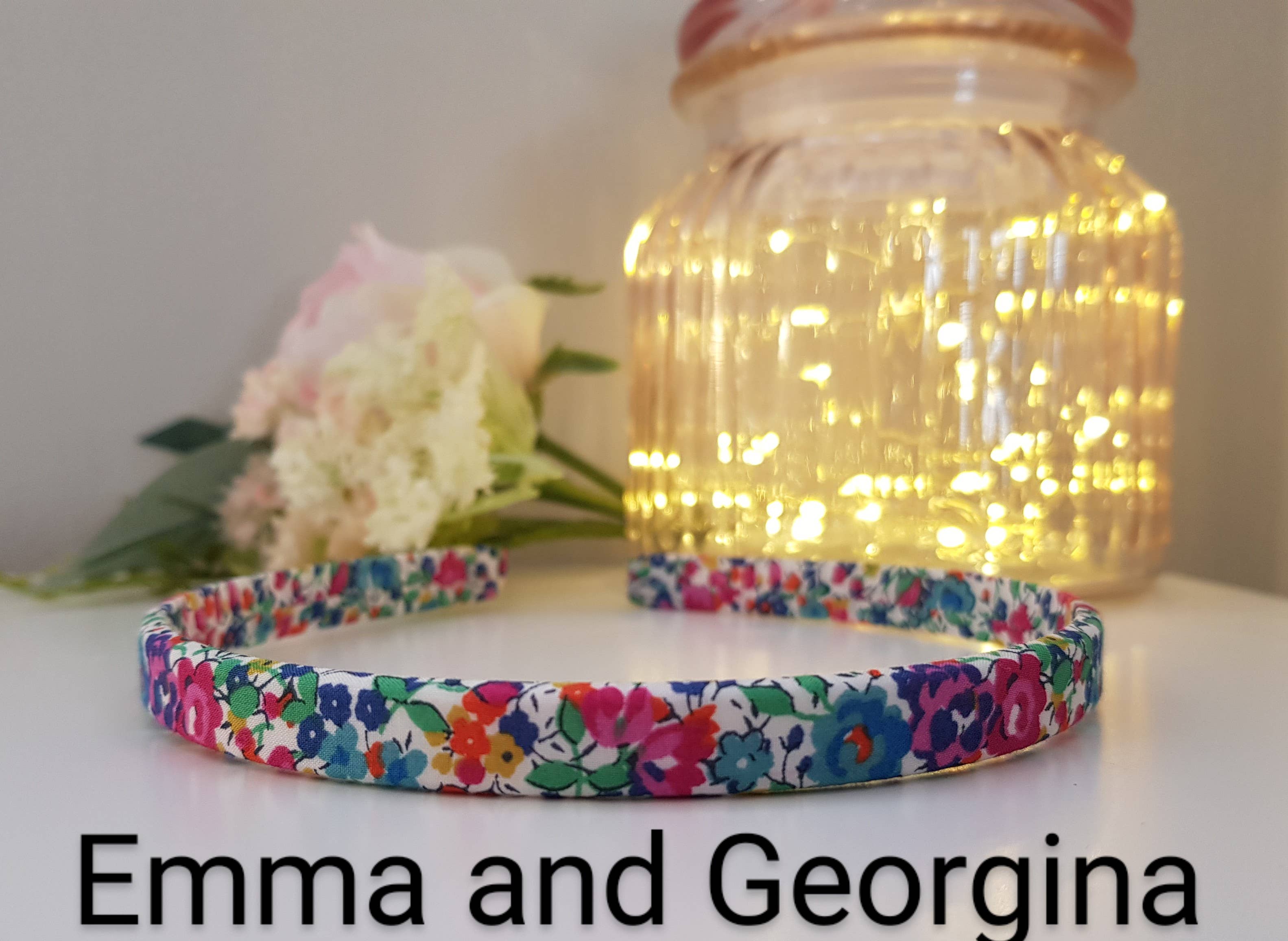 The Blossom Tree House – wholesale Fashion headband – women's – Liberty of London fabric skinny headband7