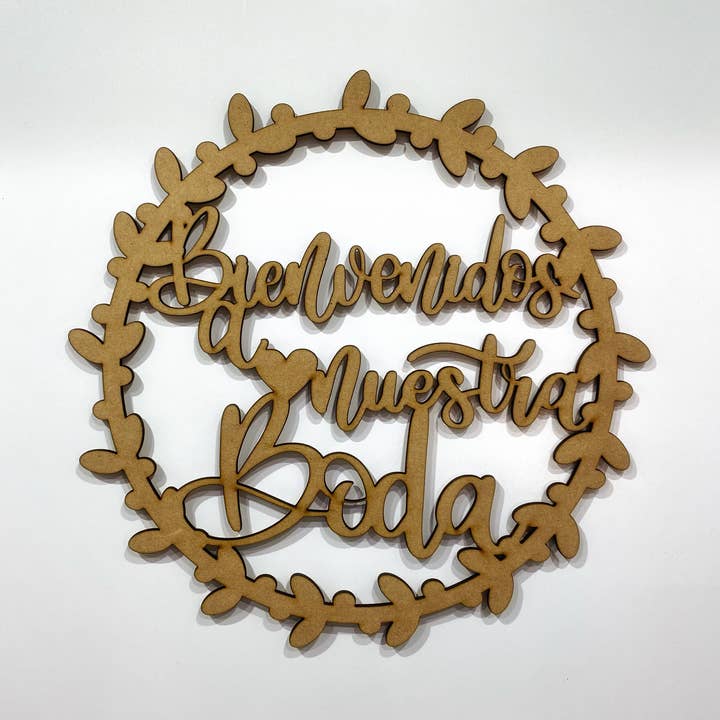 Panneau de bienvenue pour notre mariage pour la vente par MissCreatica